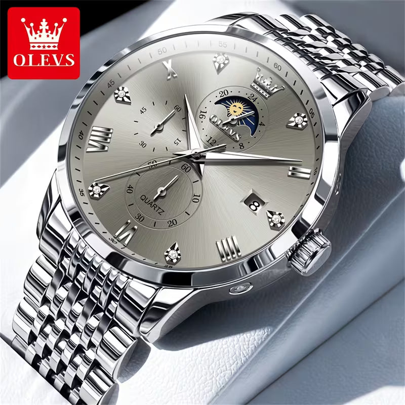 Luxury Stainless Steel Watch for Men