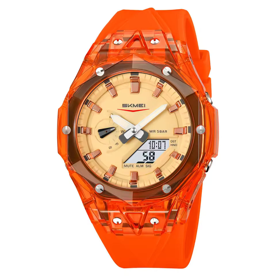 Montre Numérique Moderne avec Bracelet en Silicone Confortable pour Hommes
