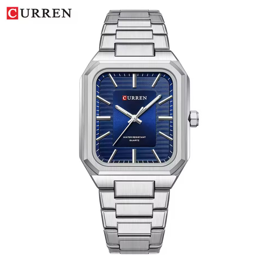 Montre Luxueuse avec bracelet en acier inoxydable