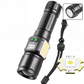 Lampe de Poche Multifonctions avec Lumière d'Urgence