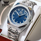 Montre pratique en acier inoxydable pour Hommes