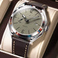 Montre Classique avec Bracelet en Cuir Raffiné pour Hommes