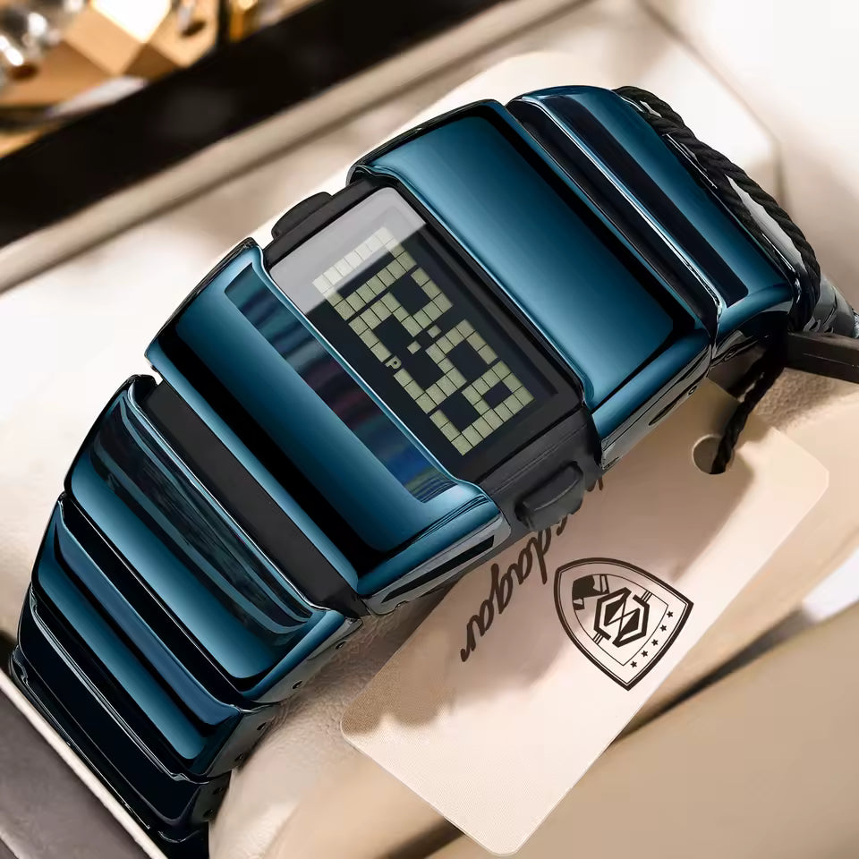 Modern, Durable, and Comfortable Digital Watch for Men POEDAGAR E126 tanzania