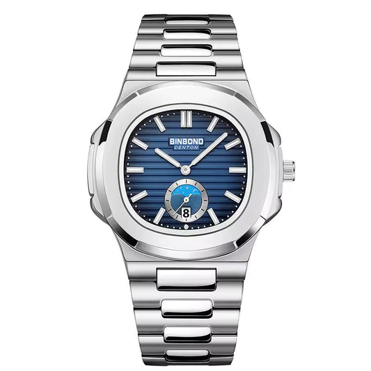 Montre Moderne Tendance et Résistante avec Bracelet en acier inoxydable pour Hommes